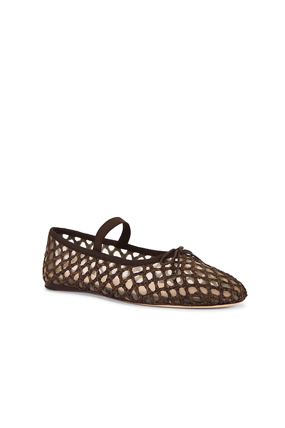 view 2 of 5 Leonie Flat in Chocolate