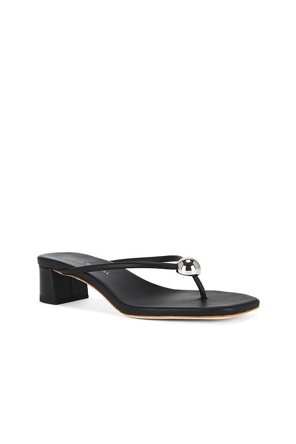 view 2 of 5 Odessa Sandal in Black Nappa