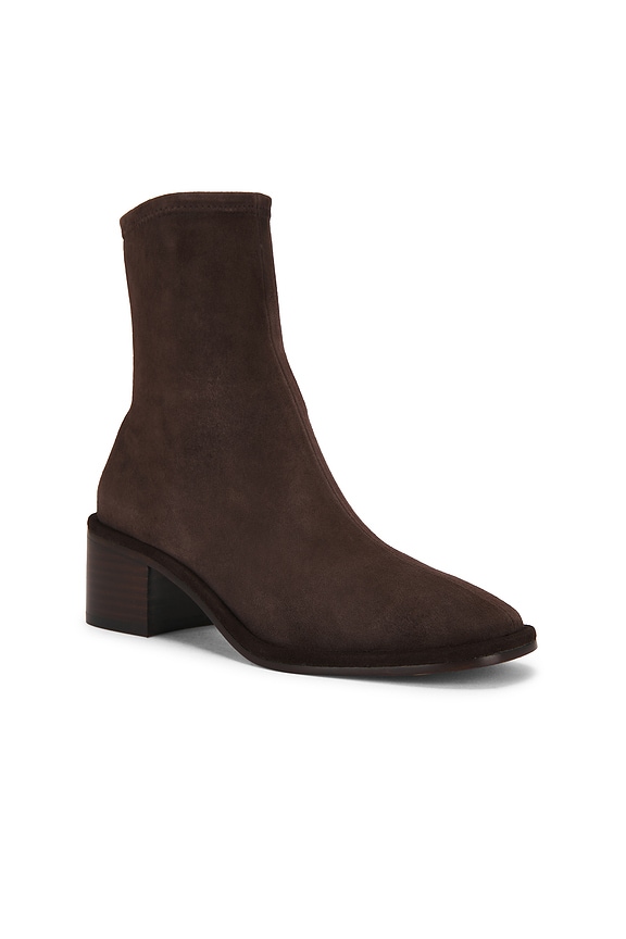 view 2 of 5 Roxy Stretch Ankle Boot in Tmoro Stretch Kid Suede