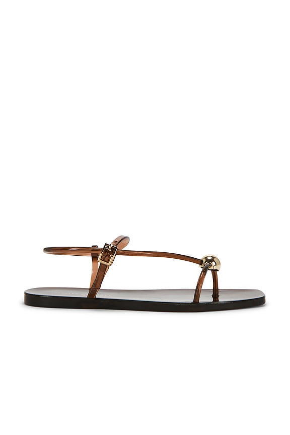view 1 of 5 Dana Strappy Jelly Sandal in Brown