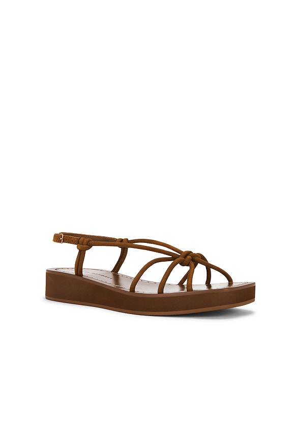 view 2 of 5 Nomi Elevated Sandal in Cacao