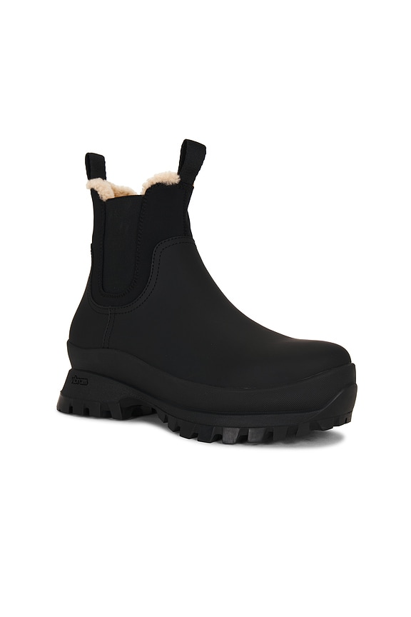 view 2 of 5 Tara Weather Boot in Black Leather