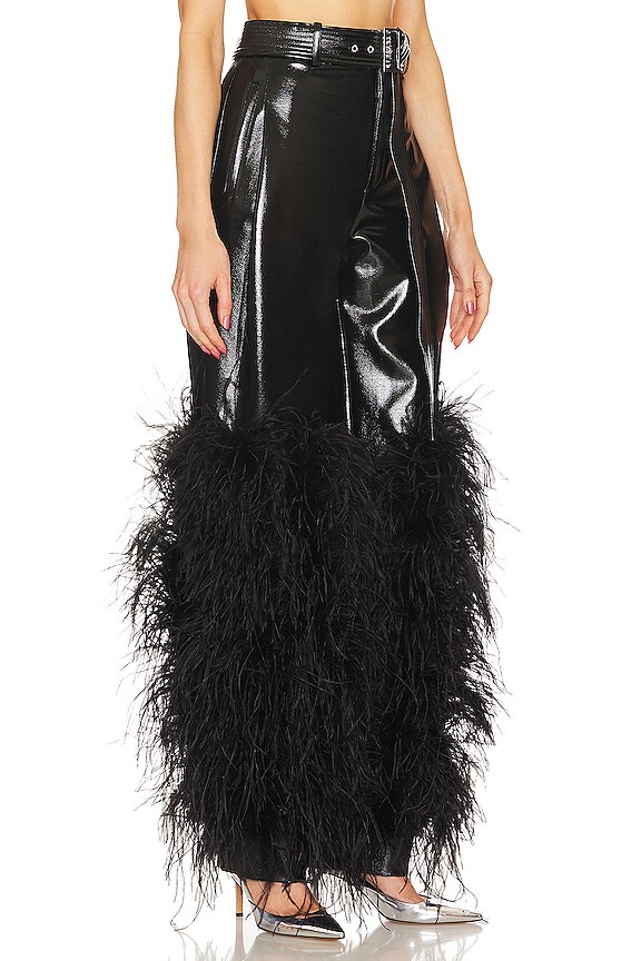 view 2 of 4 PANTALÓN ESTRECHADO in Black