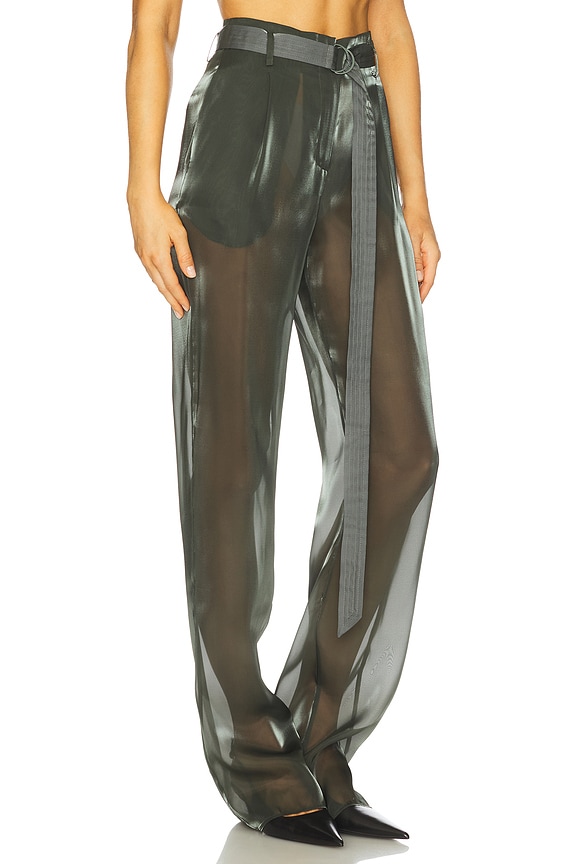 view 2 of 6 PANTALON in Dark Green