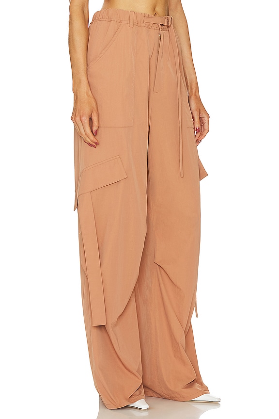 view 2 of 4 Windbreaker Utility Pocket Pant in Sienna