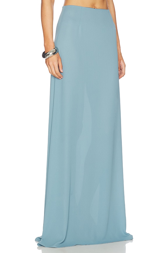 view 2 of 6 Maxi Skirt in Light Slate