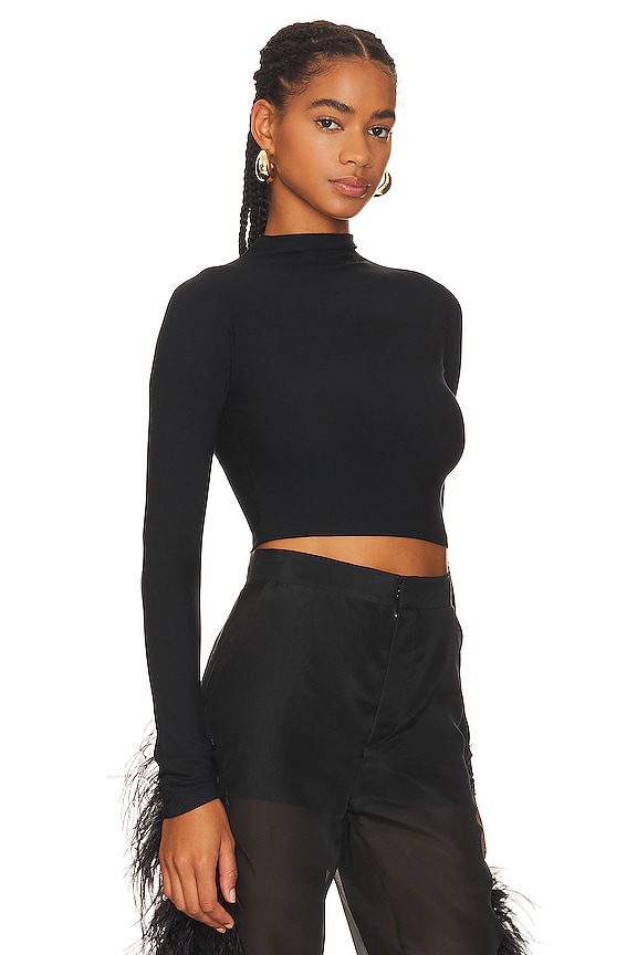 view 2 of 4 ロングスリーブトップ in Black