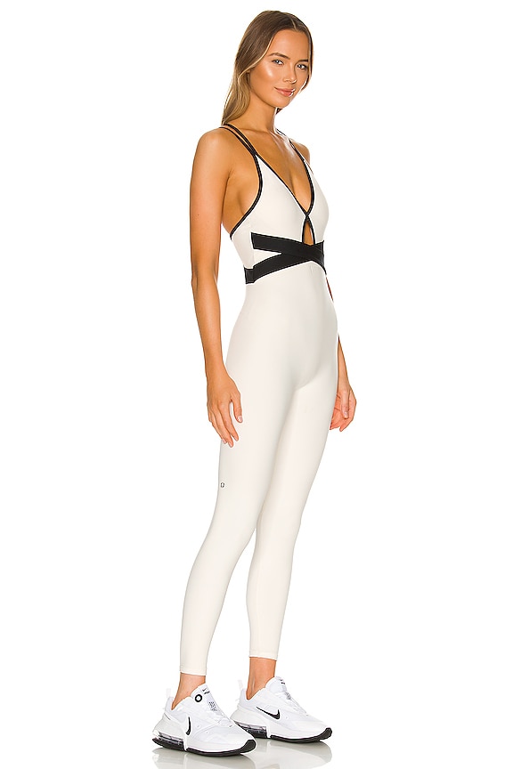 view 2 of 3 Verona Catsuit in Canvas & Black