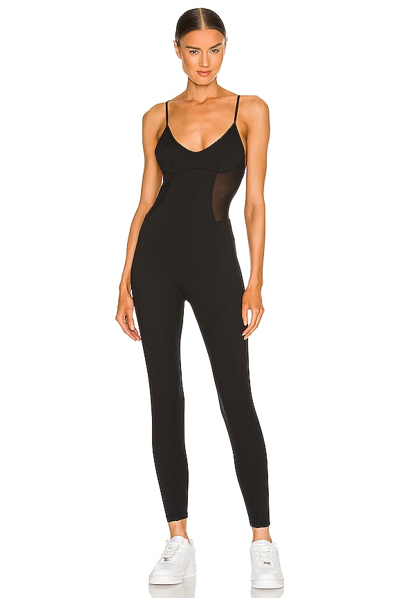 Le Ore Andria Catsuit in Black | REVOLVE