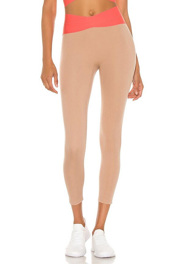 view 1 of 4 LEGGINGS CORSO in Almond & Glow