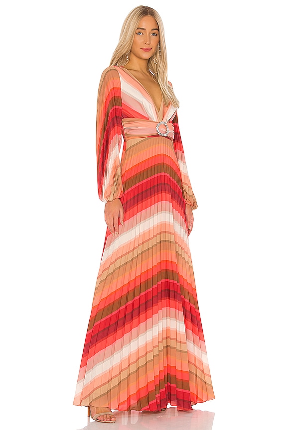 view 2 of 4 Tropical Rainbow Maxi Dress in Rainbow