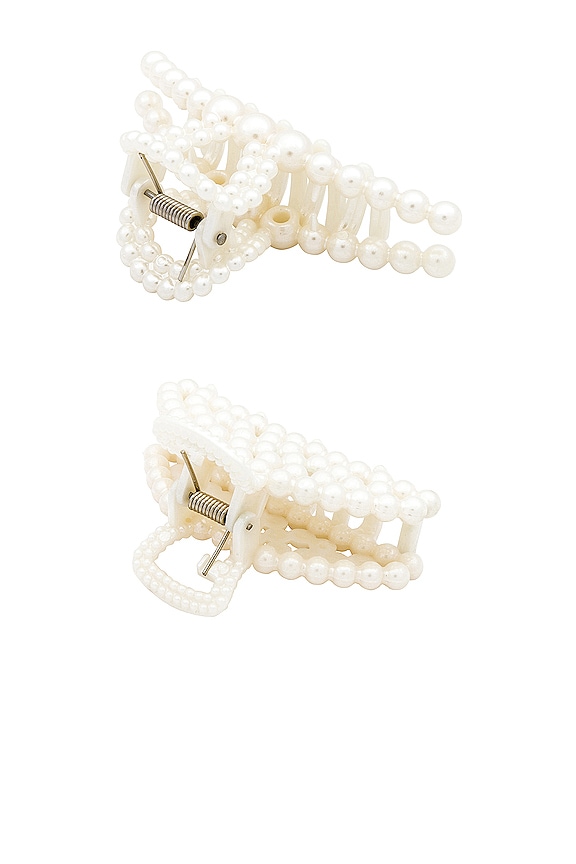 view 2 of 2 PEARL クリップ in Ivory