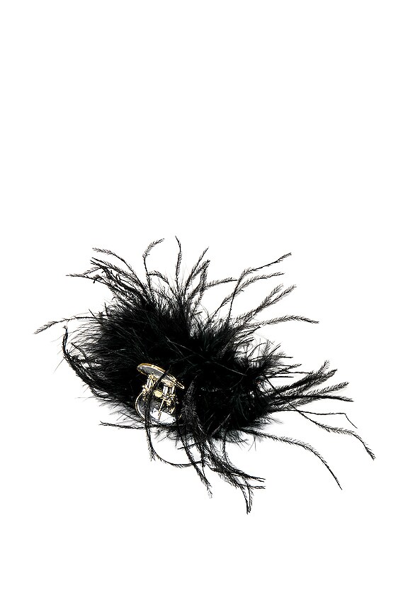 view 2 of 2 Tessa Claw Clip in Black