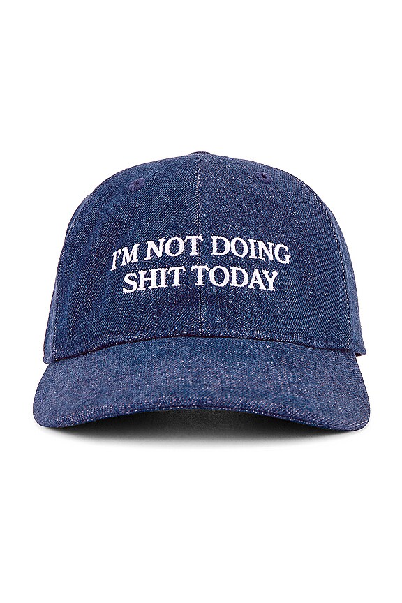 view 2 of 3 SOMBRERO NOT DOING SHIT TODAY in Denim Blue