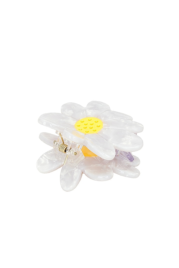 view 2 of 3 Daisy Clip in White Multi