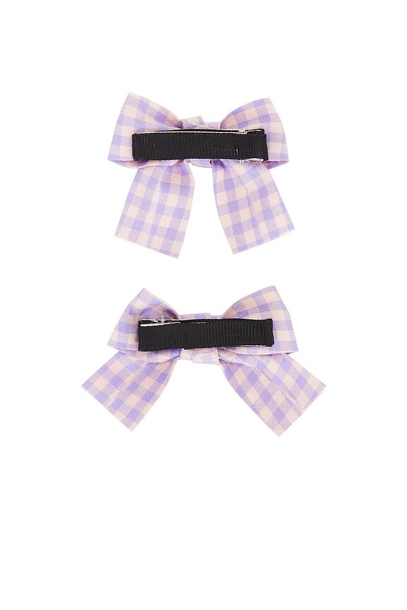 view 2 of 2 AVEC NŒUDS LULU in Purple