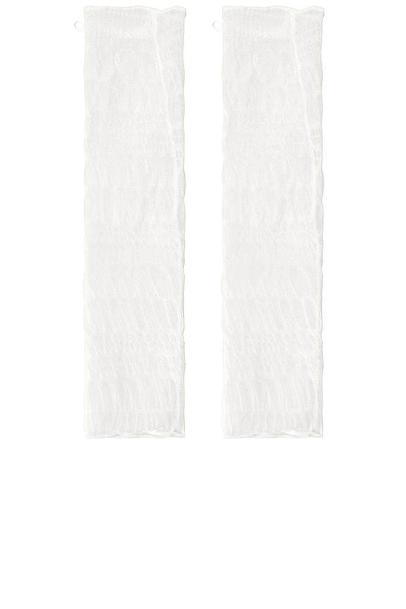 view 2 of 3 Malia Legwarmers in White