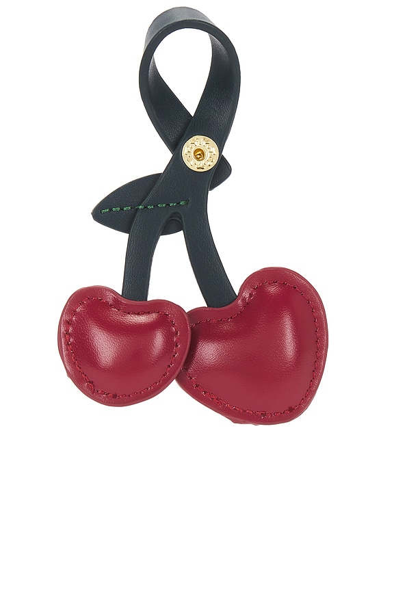 view 2 of 2 Chi Chi Bag Charm in Red & Green