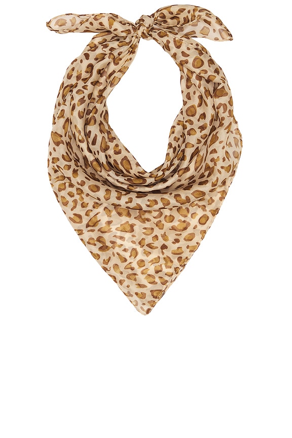 view 2 of 3 Elide Scarf in Leopard