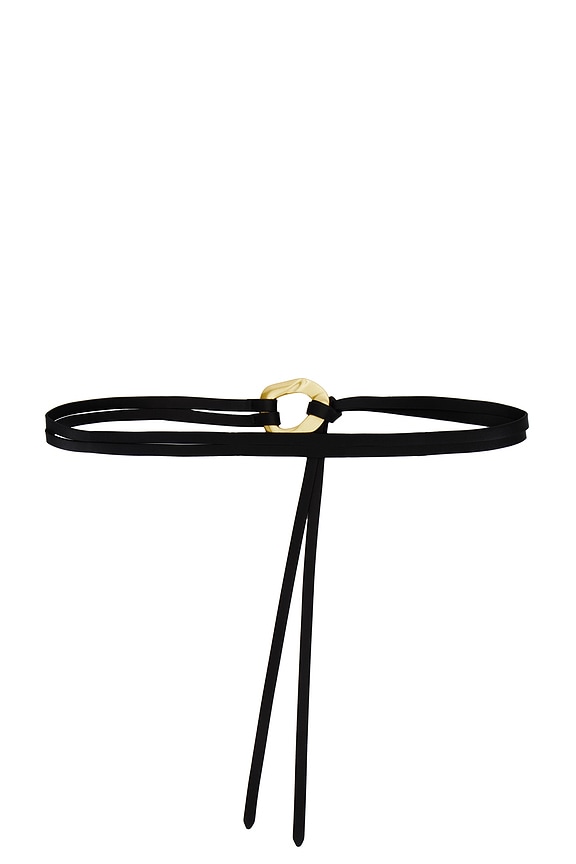 view 2 of 3 CEINTURE ROLAND in Black & Gold