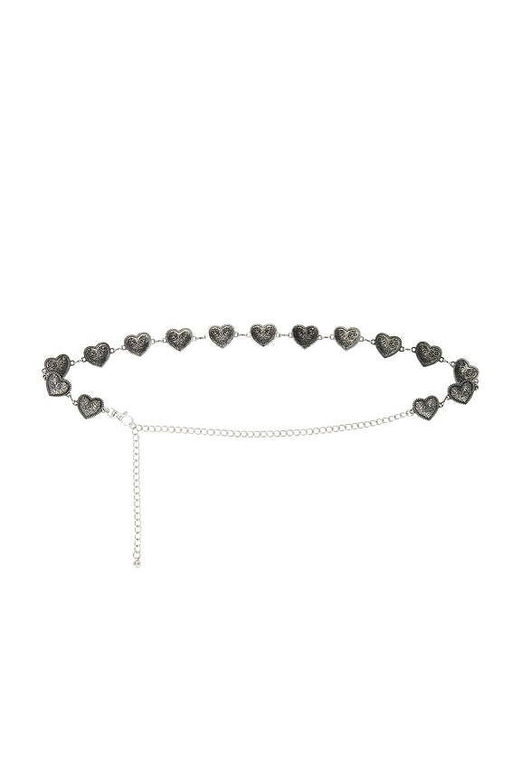view 2 of 3 Lovers + Friends Julia Belt in Silver