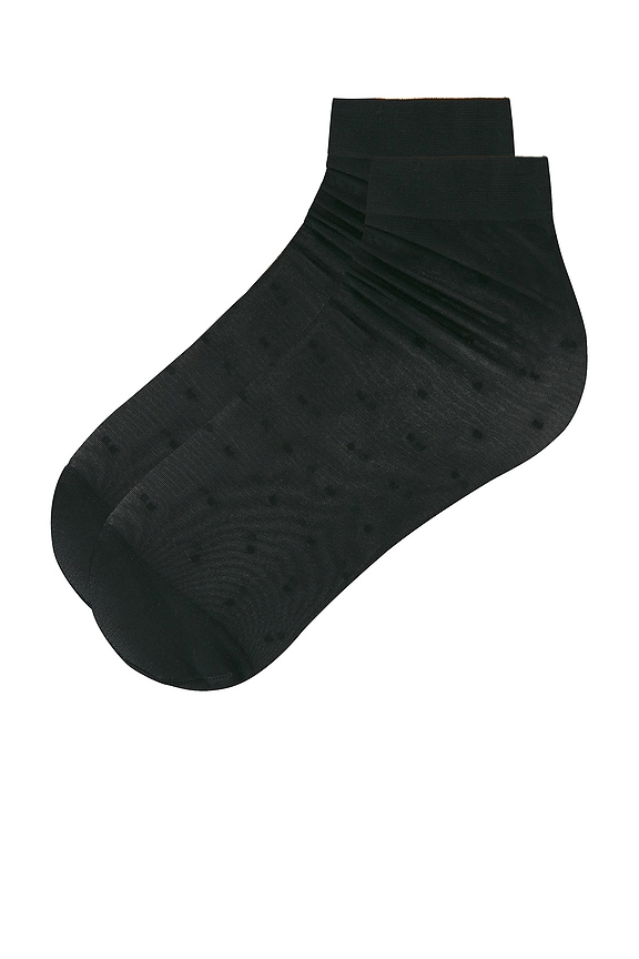 view 2 of 2 CHAUSSETTES FLORENCE in Black