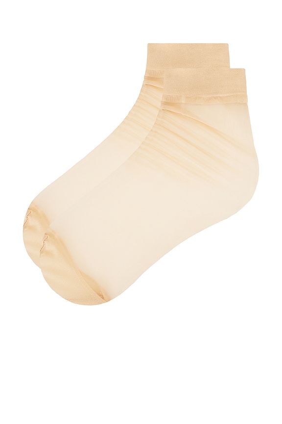 view 2 of 2 Heidi Sheer Sock in Nude