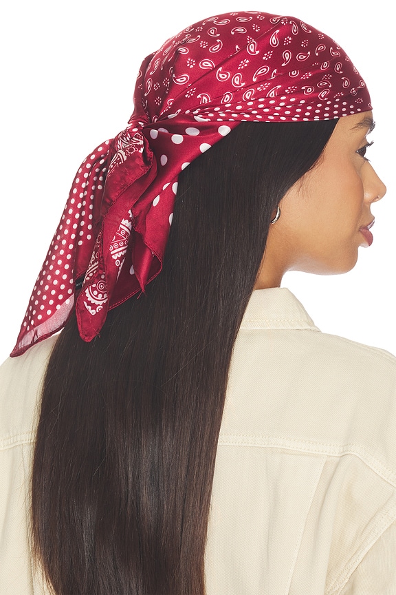 view 2 of 4 Lucia Scarf in Red