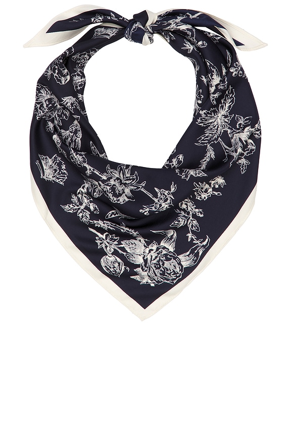 view 1 of 2 ÉCHARPE EMMA in Navy