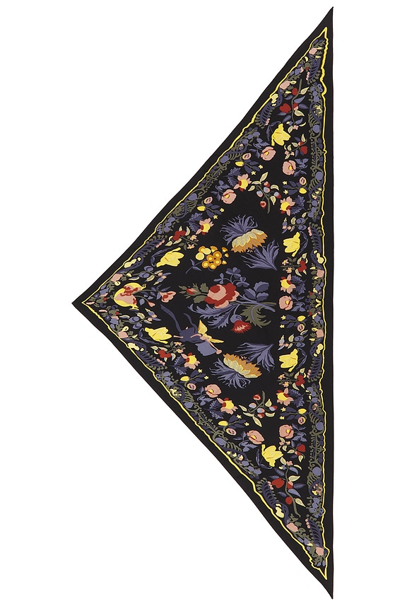 view 2 of 2 ÉCHARPE PAULA in Black Floral