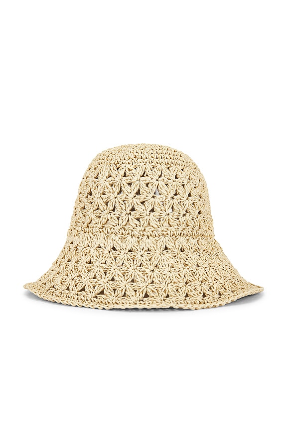 view 2 of 2 Rosal Crochet Hat in Natural