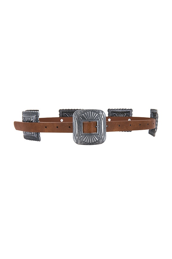 view 1 of 3 CEINTURE BELLA in Brown & Silver