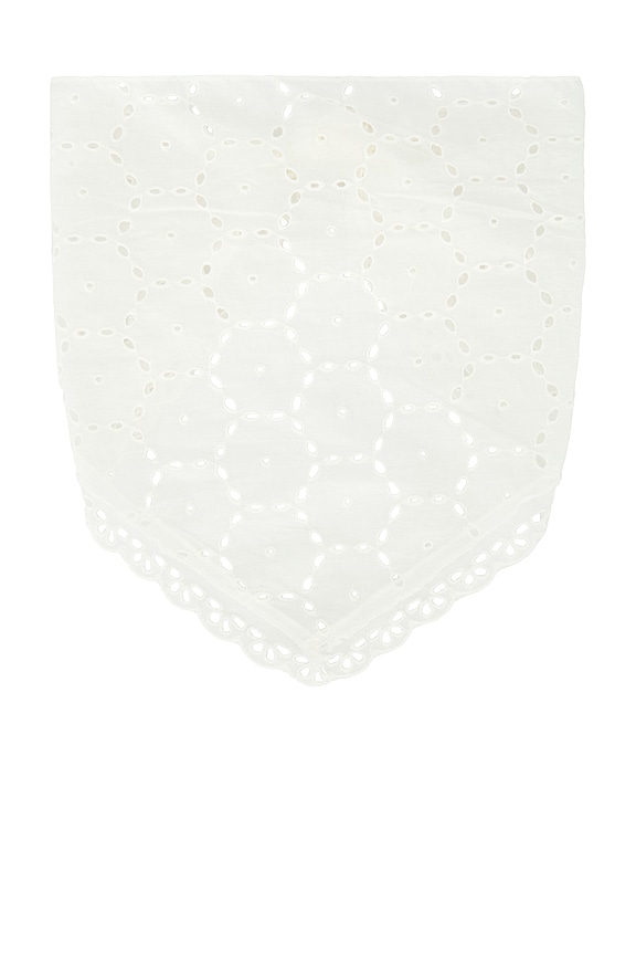 view 1 of 2 PAÑUELO PALOMA in White