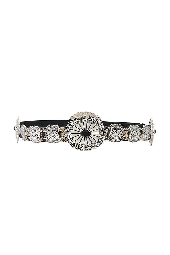 view 2 of 3 CEINTURE GYPSY in Black & Snake