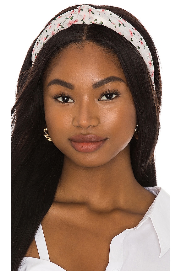 view 1 of 3 Jessie Headband in White Floral