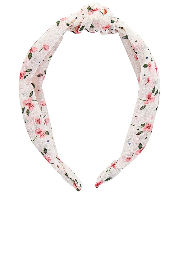 view 2 of 3 Jessie Headband in White Floral