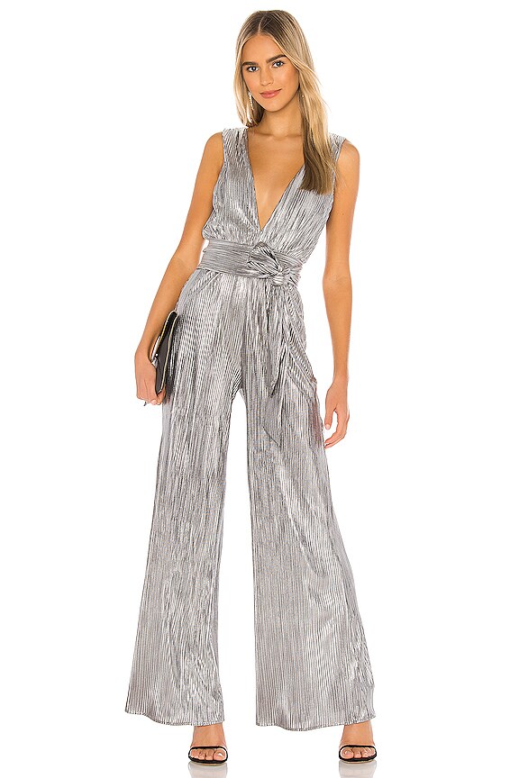 view 1 of 4 Pico Jumpsuit in Dark Silver
