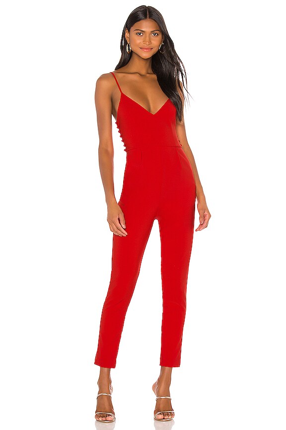 Lovers and Friends Norrie Jumpsuit in Red REVOLVE