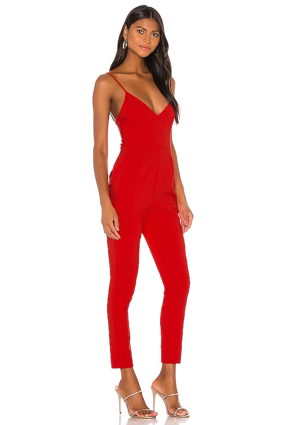 view 2 of 3 Norrie Jumpsuit in Red