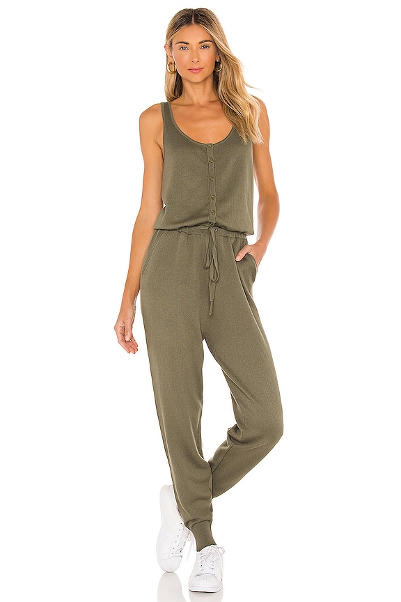 view 1 of 4 Ida Jumpsuit in Olive Green