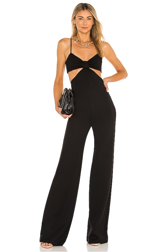 Lovers and Friends Cindy Jumpsuit in Black | REVOLVE