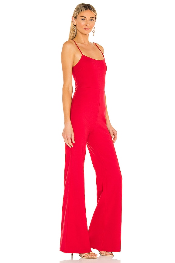 view 2 of 3 Lavinia Jumpsuit in Cherry Red