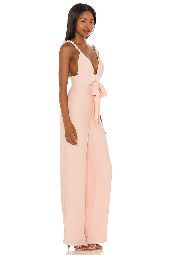 view 2 of 3 Logan Jumpsuit in Blush