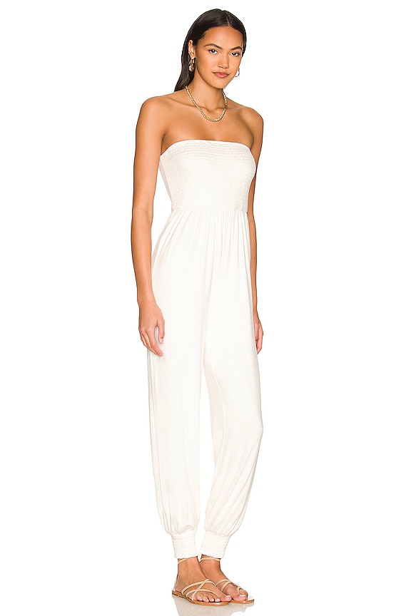 view 2 of 3 Monica Jumpsuit in White