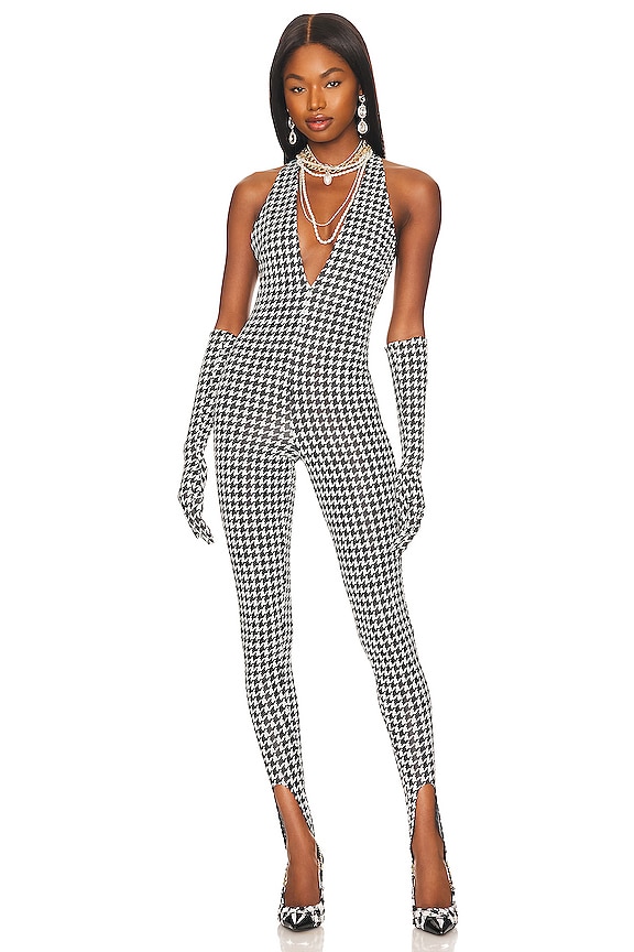 view 2 of 4 Hyperion Jumpsuit in Black & White