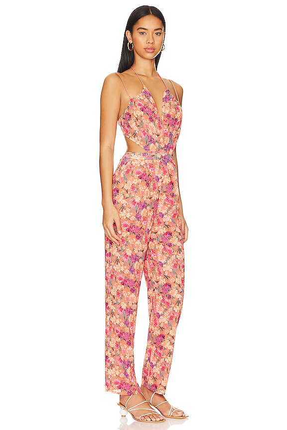 view 2 of 3 Makena Jumpsuit in Impressionist Floral