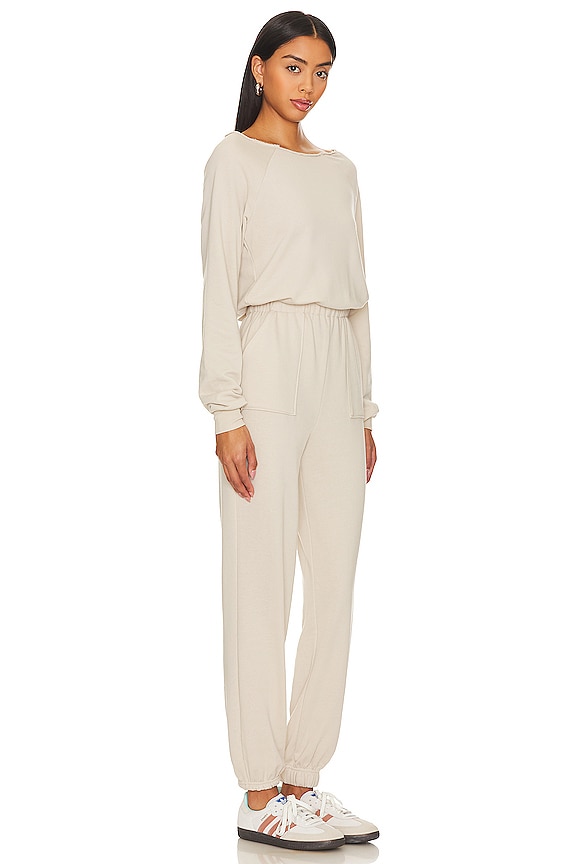 view 2 of 3 x Rachel Caddie Jumpsuit in Sandstone