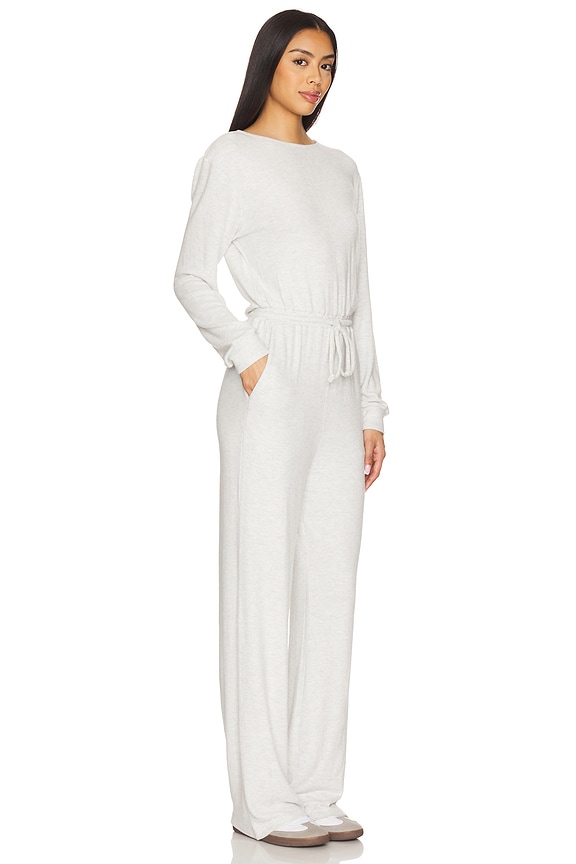 view 2 of 3 Faye Jumpsuit in Heather Grey