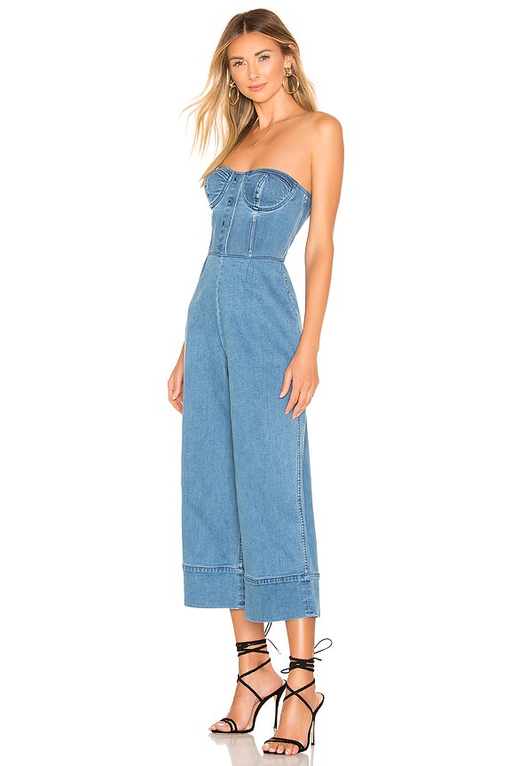 view 2 of 3 Morgan Jumpsuit in True Blue