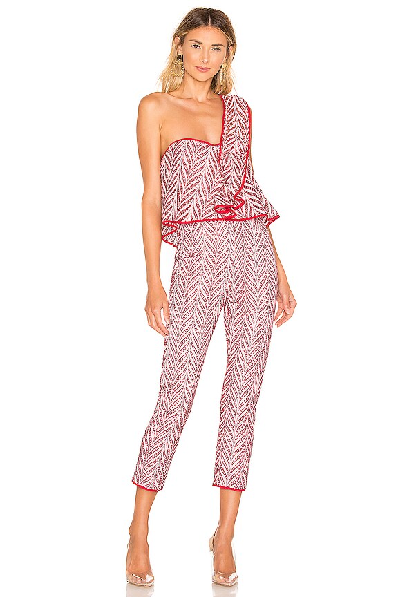 Lovers And Friends Flint Jumpsuit In Red Revolve 4083